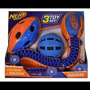 *New* Nerf Dog 3 Toy Set Durable Lightweight